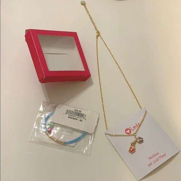 Bundle of necklace and bracelet for girls - Picture 3 of 4
